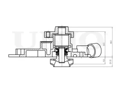 ����� ������� Opel Astra G 97-, Corsa B, C 96-, Agila A 00- UNIO WAP-10075 WAP10075 ����
