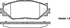 ������� ����. ���. Lexus IS II 220d/250 05- Remsa 1201.00 120100 ����