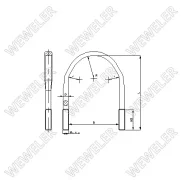 ��������� M20*1.5-B1801-163/239 HD65 ��� ���� Schmitz [U26285] Weweler B001M20B022 B001M20B022 ����