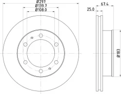 ���� ��������� (�������) Toyota Hilux VII Pickup (_N1_, _N2_, _N3_) 2.5 D-4D 4WD 09.2009 - Toyota Fortuner (_N5_, _N6_) 2.7 (TGN61_) 06.2004 - 05.2015...