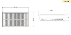������ ��������� Double Force DFA348 (A348, BRA0310, AF0424, 4S1049, JDA348) DFA348 ����