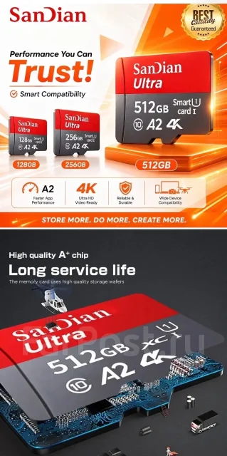MicroSDXC. 64���, ��������� USB ����