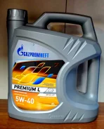 Gazpromneft Premium L. 5W-40, �������������, 4��. ����