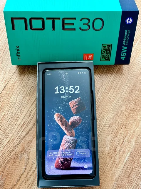 Infinix Note 30. �/�, 256 ��, 3G, 4G LTE, Dual-SIM, NFC, ������� ������� ����