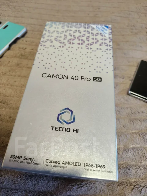 Tecno Camon 40 Pro. �/�, 256 ��, ���������, 5G ����