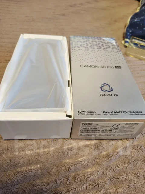 Tecno Camon 40 Pro. �/�, 256 ��, ���������, 5G ����