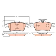 ������� ��������� Ford Focus II 04-, III 11-; Mazda 3 (BK, BL) 03-14, Volvo S40 04- ������ ZFR ZF Russia GDB2086ZFR GDB2086ZFR ����