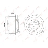 ����� �������� ����� ��� AUDI 1.6TDI/2.0TDI 10- / Skoda 1.2TDI-2.0TDI 10- / VW 1.6TDI-2.0TDI 10- / �1 Lynxauto PB1251 PB1251 ����