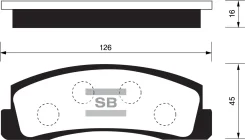 ������� ���������, �������� LADA NIVA Sangsinbrake SP1168 SP1168 ����