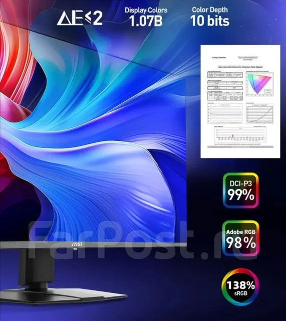 MSI. 27", ���������� OLED ����