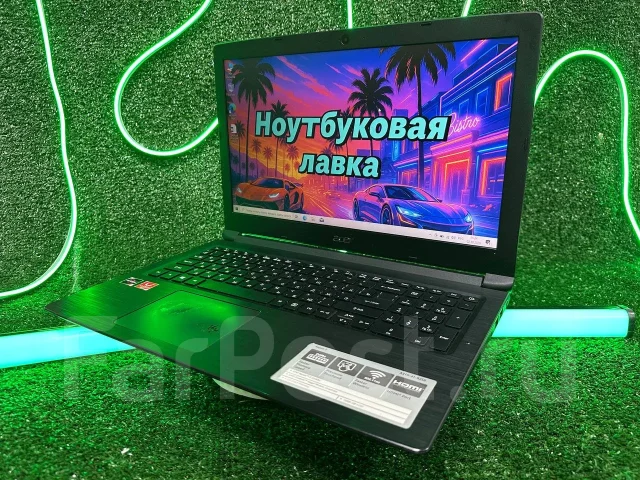 Acer. 15.6", 3����, ��� 8 ��, ���� 250���, WiFi: 1, Bluetooth: 1, ����������� �� 1��. ����