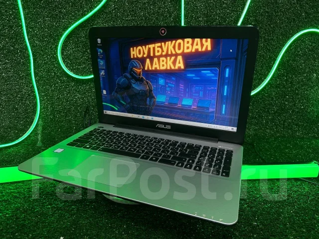 Asus. 15.6", 3����, ��� 8 ��, ���� 500���, WiFi: 1, Bluetooth: 1, ����������� �� 1��. ����