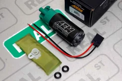 ��������� ����� AEM E85 340LPH High Flow In-Tank Fuel Pump 65mm Body w/Hooks 501215 ����