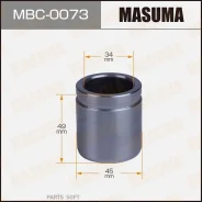 ������� �������� D45 �����. ���������� Masuma MBC0073 MBC0073 ����