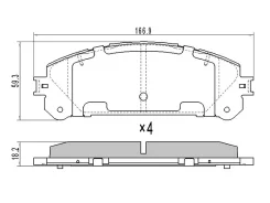 ������� ��������� (�������) Lexus RX 08-19 / Toyota Camry Europe/Russia 17-22 SAT ST-04465-48150, �������� ST0446548150 ����