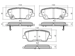 ������� ��������� (�����) Hyundai Elantra 10-16 / Santa Fe 05-21 SAT ST-583022WA70, ������ ST583022WA70 ����