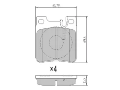 ������� ��������� (�����) Mercedes-Benz C-Class 93-08 / E-Class 84-03 SAT ST-A0024201620, ������ STA0024201620 ����