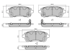 ������� ��������� (�������) Ford Fiesta 08-19 / Mazda Demio 07-14 SAT ST-DFY1-33-28ZA, �������� STDFY13328ZA ����