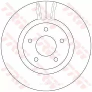 ���� ��������� Jaguar XJ 97-/XK 96- �������� ����. TRW DF4219S DF4219S ����