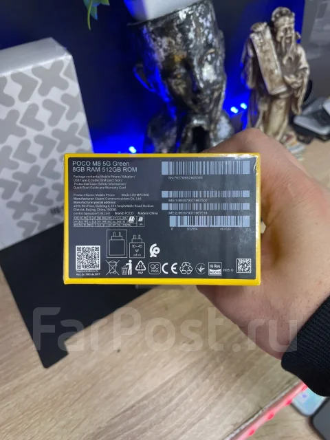 Xiaomi Poco M8 5G. �����, 512 ��, �������, 3G, 4G LTE, 5G ����
