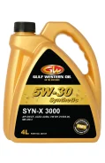 Gulf Western Oil Syn-X 3000. 5w30, �������������, 4��. ����