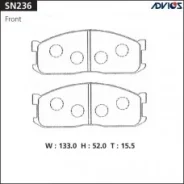 �����! ������� ��������� Advics �-�� SN236 SN236 ����