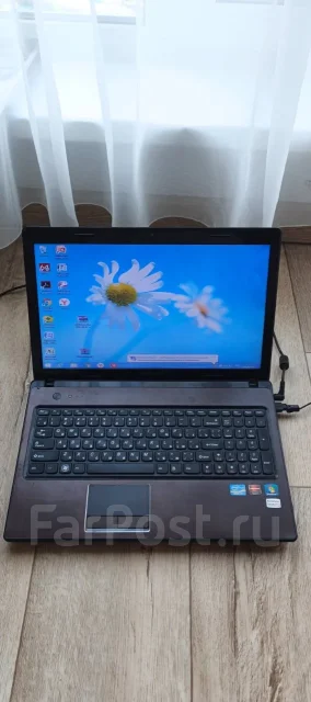 Lenovo G570. 15.6", 2,5����, ��� 4 ��, ���� 500���, WiFi: 1, ����������� �� 1��. ����