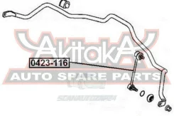 ���� ������������� Mitsubishi Mitsubishi Carisma DA1A ASVA 0423-116 0423116 ����