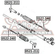 ���������� ������� Mazda Mazda 323 BJ 1998-2002 Mazda 626 GE 1991-1997 Mazda 626 GF 1997-2002 Mazda 626Wagon GW 1997- Mazda MPV LW 1999- Mazda MX-6 GE...