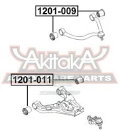 ����������� ��������� �������� ������ KIA KIA Sorento 2002-2009 ASVA 1201-009 1201009 ����