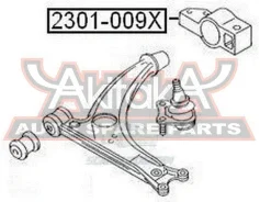 ����������� ��������� ������ ������ ��� ���������� Volkswagen Passat 3C2 2005- ASVA 2301-009X 2301009X ����