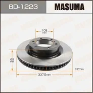 ���� ��������� Masuma, front Toyota Prado / GRJ15#, TRJ150 BD-1223, �������� BD1223 ����