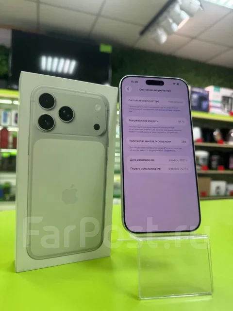 Apple iPhone 17 Pro Max. �/�, 512 ��, �����, 3G, 4G LTE, eSIM ����