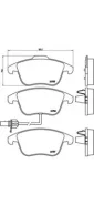 ������� ��������� �������� Brembo P85113 Audi P85113 ����