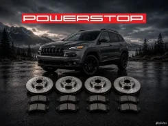 ����� � ������� PowerStop � ���� Jeep Cherokee KitChr350330 KITCHR350330 ����