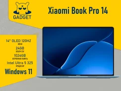 Xiaomi Book Pro 14. 14", ��� 24 ��, ���� 1 024���, WiFi: 1, Bluetooth: 1. ��� ����� �� ������������ ����
