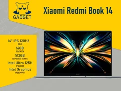 Xiaomi RedmiBook 14. 14", ��� 16 ��, ���� 512���, WiFi: 1, Bluetooth: 1. ��� ����� �� ������������ ����