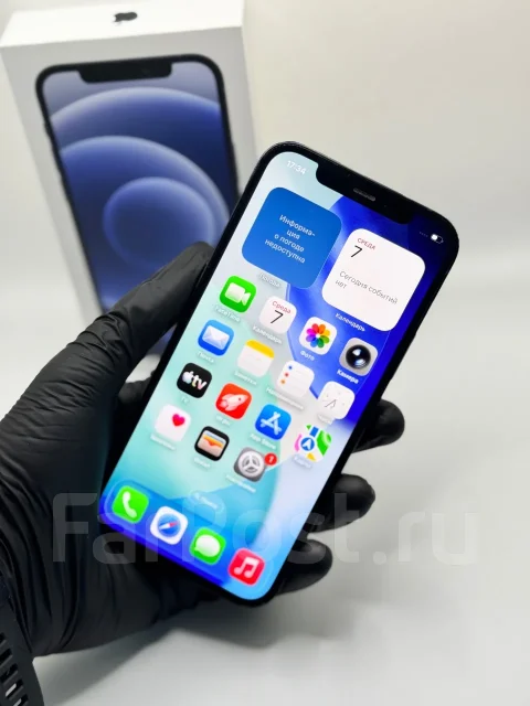 Apple iPhone 12. �/�, 128 ��, ������, 3G, 4G LTE, 5G, Dual-SIM, ����������, NFC, ������� ������� ����