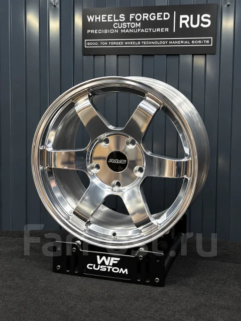RAYS Volk Racing TE37 Saga SL. 9.5x19", 5x160, ET25, �� 65,1���. ��� ����� �� ���������� ����