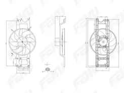 ����������������� ���������� � ������� ��� renault logan (04-) FEHU FFC1068H FFC1068H ����