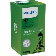 ����� ����������� ��������� ����� h7 px26d long life eco vision 12v 55w ������ 1�� Philips 12972Llecoc1 12972LLECOC1 ����