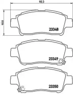 ������� ��������� �������� �������� lifan 620 06 / 08-12 / 16 / lifan 630 10 / 13- / toyota (faw) vios (_ Brembo P83050 P83050 ����