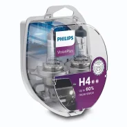 ����� ����������� ��������� ����� h4 p43t 3250k vision plus 12v 60/55w ������� 2 �� Philips 12342VPS2 12342VPS2 ����
