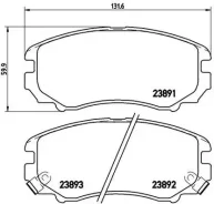 ������� ��������� �������� �������� changan cs35 10 / 12- / chevrolet (sgm) malibu (eg3) 02 / 12- / ex Brembo P30018 P30018 ����