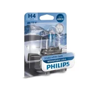 ����� ����������� ��������� ����� h4 p43t 4200k white vision ultra 12v 60/55w ������� 1�� Philips 12342WVUB1 12342WVUB1 ����