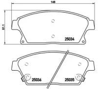 ������� ��������� �������� �������� buick (sgm) encore (sj2) 07 / 12- / buick (sgm) excelle gt (cp2) Brembo P59077 P59077 ����