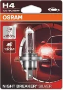 ����� ����������� ��������� ����� h4 p43t 3200k night breaker silver 12v 60/55w ������� 1 �� Osram 64193NBS01B 64193NBS01B ����