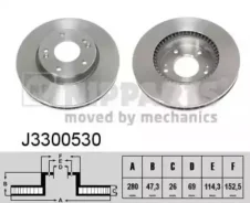 ���� ��������� Nipparts J3300530 J3300530 ����