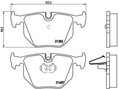 ������� ��������� �������� ������ bmw 3 (e46) 12 / 97-05 / 05 / bmw 3 convertible (e46) 04 / 00-12 / 07 / bm Brembo P06044 P06044 ����