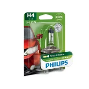 ����� ����������� ��������� ����� h4 p43t long life eco vision 12v 60/55w ������� 1 �� Philips 12342Llecob1 12342LLECOB1 ����